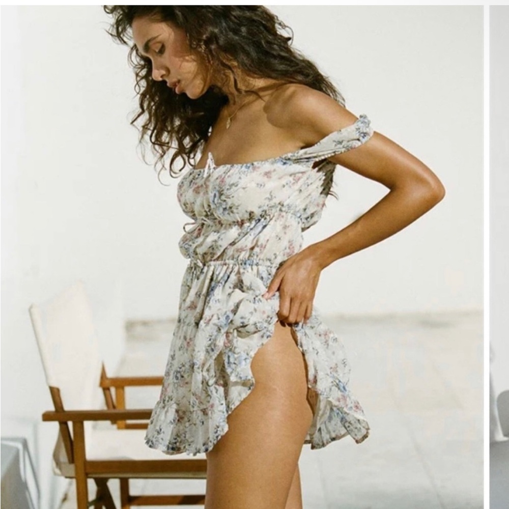 Sabo skirt floral ‘Izobel’ baby doll dress